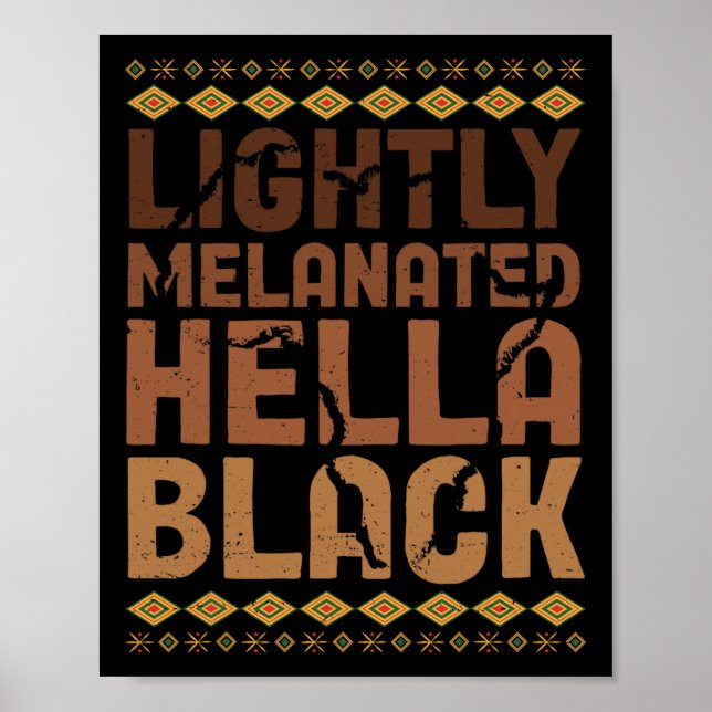 Melanin Afri Poster (Vorne)