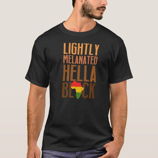 Melanin Afri T-Shirt (Vorderseite)