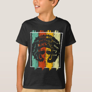 Melanin Afro Amerikanischer Schwarzer Geschichtsmo T-Shirt