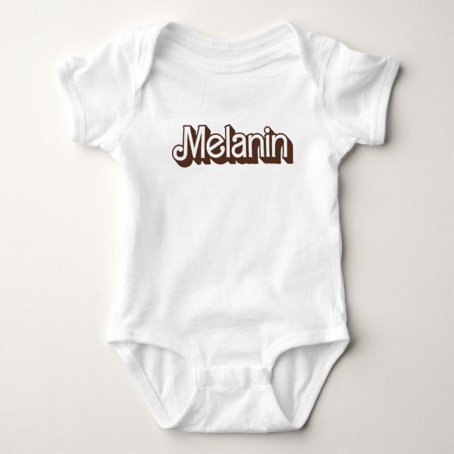 Melanin Baby Strampler (Vorderseite)