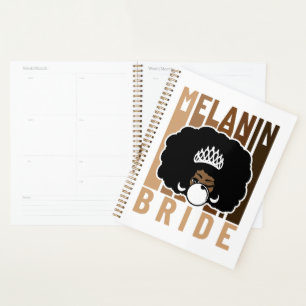 Melanin Bride Poppin Planificateur