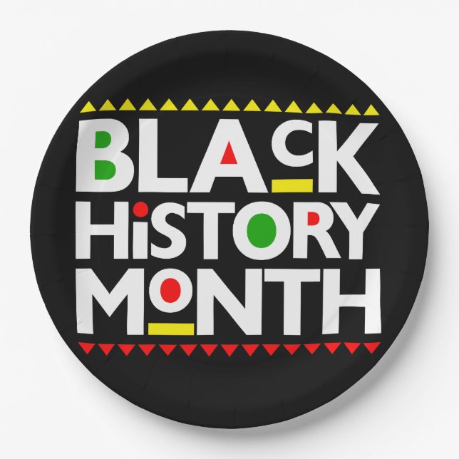 Melanin Bruh Sista King Queen Pappteller (Vorderseite)