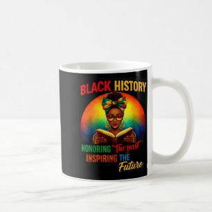 Melanin, das die Vergangenheit ehrt, inspirierende Kaffeetasse