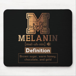 Melanin Definition Brown Melanin Sugar Black Queen Mousepad