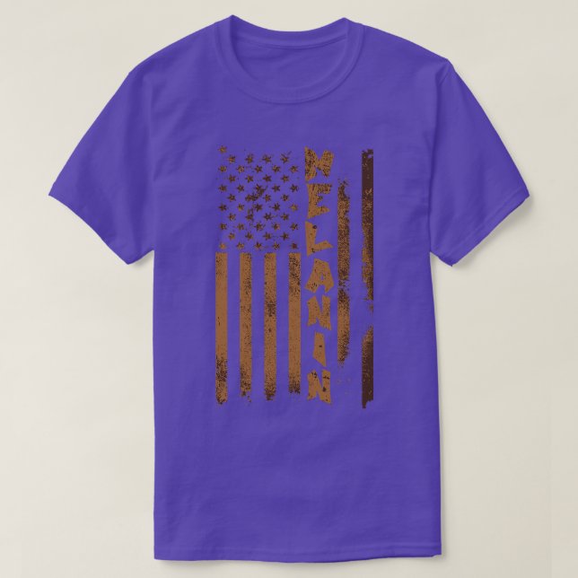 Melanin Flag T-Shirt (Design vorne)