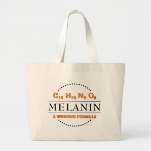 MELANIN Formel Jumbo Stoffbeutel