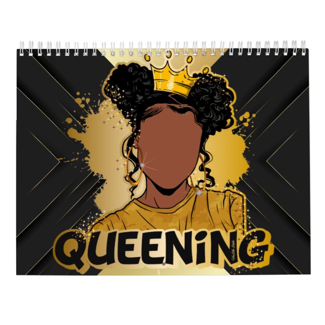 Melanin-Liebe Kalender (Rückseite)