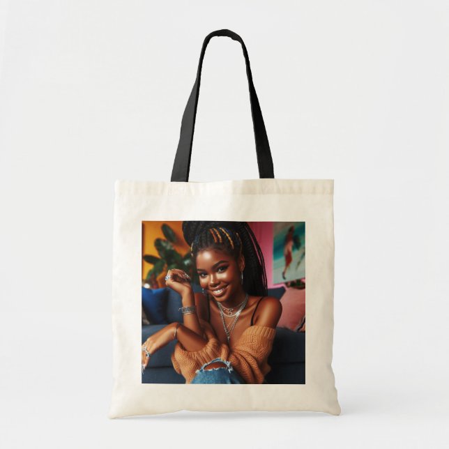 Melanin Magic Tote Bag (Devant)