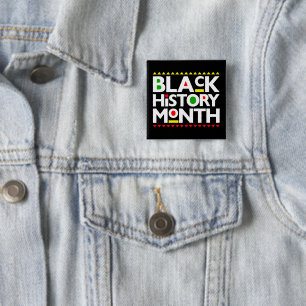 Melanin Men Girls & Boys Button