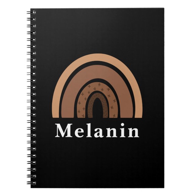 Melanin Notizblock (Vorderseite)