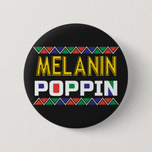Melanin Poppin Button