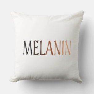 MELANIN Schwarz-Schatten Kissen