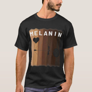 Melanin Shades Black Men Women Pride Archery T-Shirt