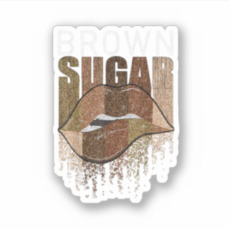 Melanin Sugar Aufkleber