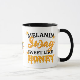 MELANIN Sweet like Honey SWAG Monogram Tasse