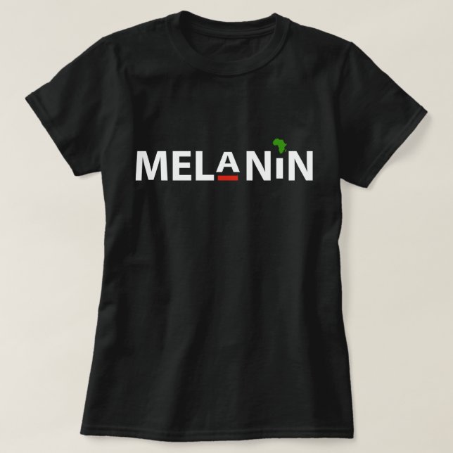 Melanin T - Shirt (Design vorne)
