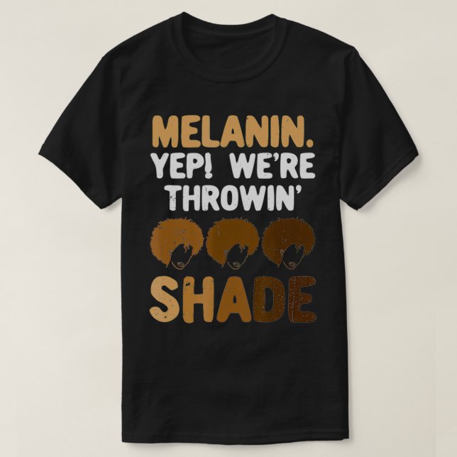 Melanin T-Shirt (Design vorne)