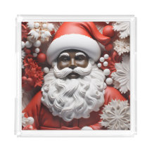 Melanin Weihnachten Schwarzes Weihnachten Sant Cla