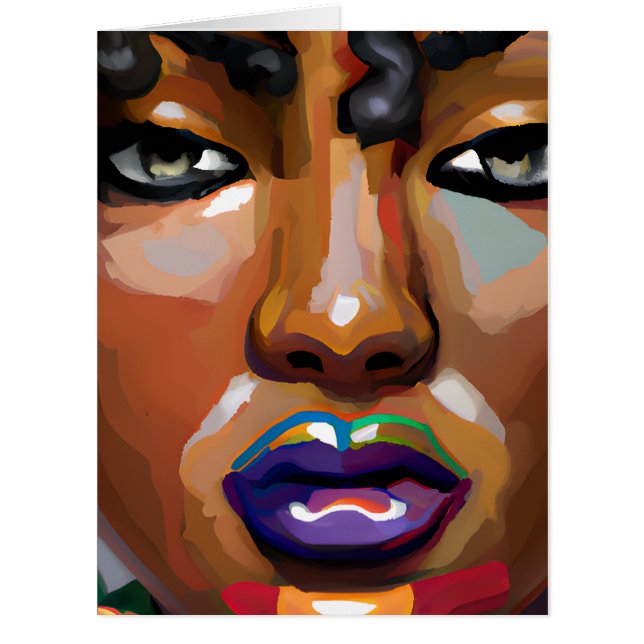 Melanin Woman Black Queen Sista Sister Liebe (Vorderseite)