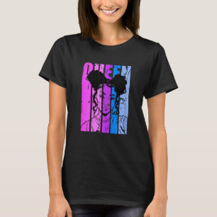Melanin Womens Black Empowerment Schwarzer Stolz A T-Shirt