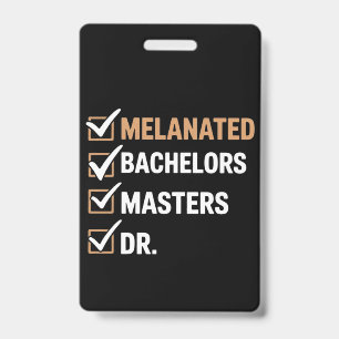 Melanisierte Promotion Abschluss PhD EDD Bachelor Ausweis