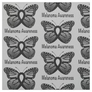 Melanom Bewusstsein:Schmetterling Stoff