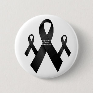 Melanom-Bewusstseins-Knopf Button