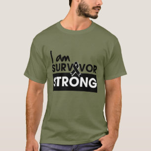Melanom bin ich der starke Überlebende T-Shirt