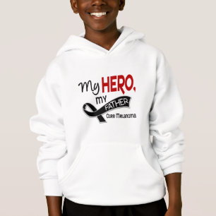 Melanom-Haut-Krebs MEIN HELD MEIN VATER 42 Hoodie