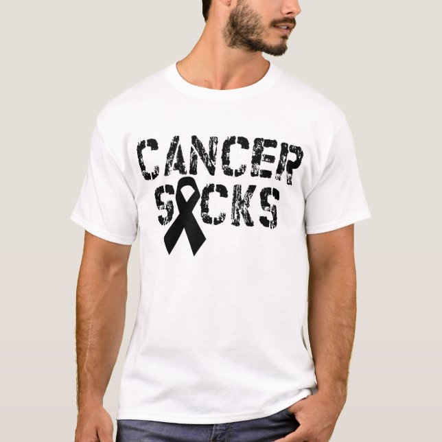 Melanom ist zum Kotzen T-Shirt (Vorderseite)