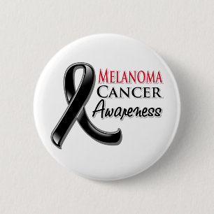 Melanom-Krebs-Bewusstseins-Band Button