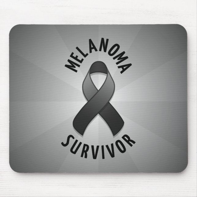 Melanom-Überlebender Mousepad (Vorne)