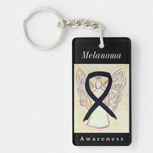 Melanoma Cancer Sensibilisation Ruban Angel Porte 