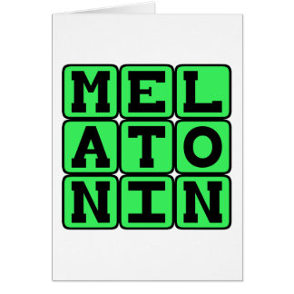 Mélatonine, soporifique