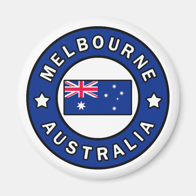 Melbourne Australia Magnet (Vorne)