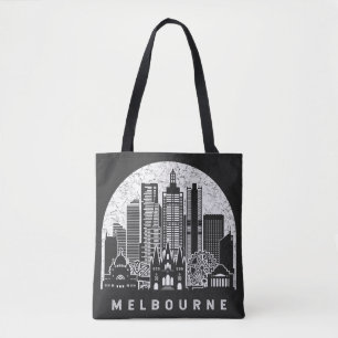 Melbourne Australia Skyline Tasche