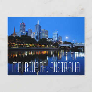 Melbourne, Australie Carte postale