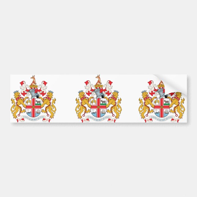 Melbourne, Australien Autoaufkleber (Vorne)