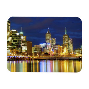 Melbourne, Australien. Der Blick auf die 2 Magnet