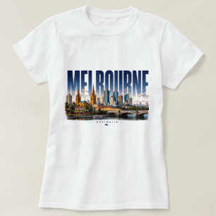 Melbourne Australien Laneways Küstenkultur T-Shirt
