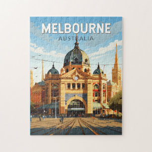 Melbourne Australien Reise Kunst Vintage