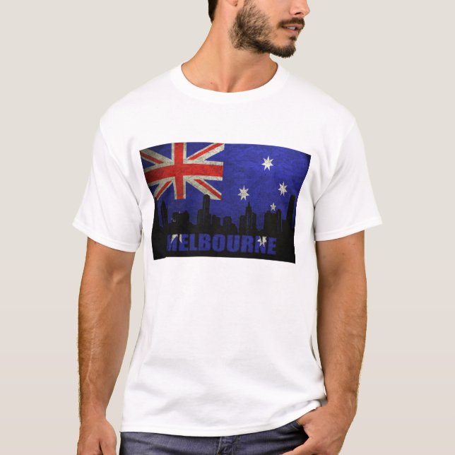 Melbourne Australien T-Shirt (Vorderseite)