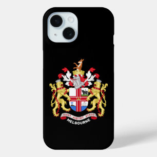 Melbourne, Australien - Wappen Case-Mate iPhone Hülle