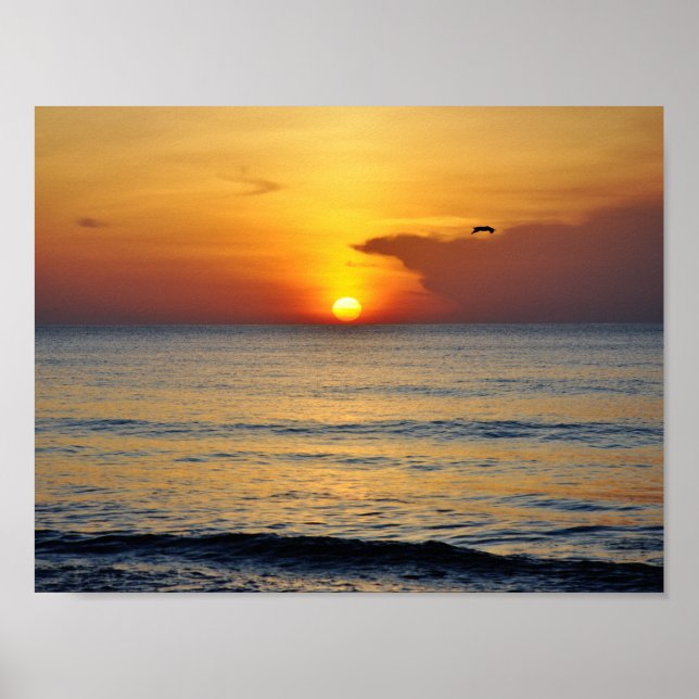 Melbourne Beach Sunrise Poster (Vorne)