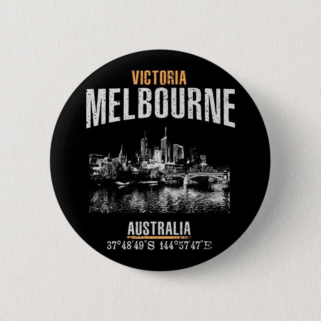 Melbourne Button (Vorderseite)