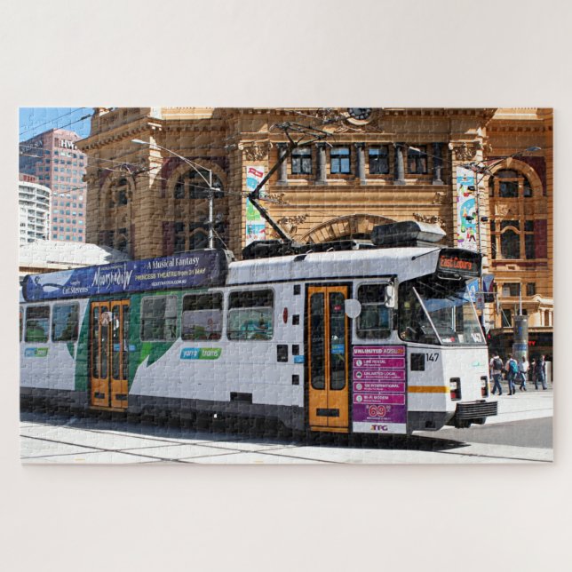 Melbourne City tram, Victoria, Australien 2 (Horizontal)