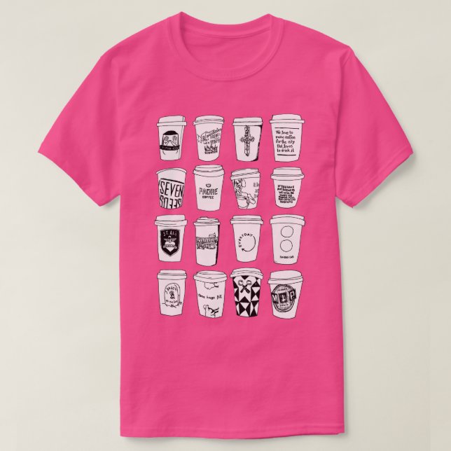 Melbourne Coffee T-Shirt (Design vorne)