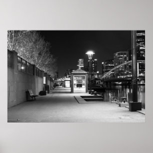 Melbourne Corner Print Poster
