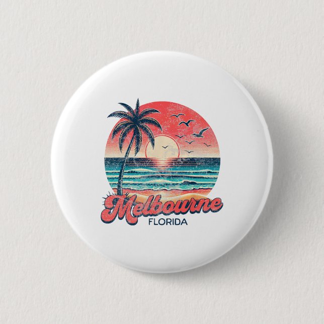 Melbourne Florida  Button (Vorderseite)
