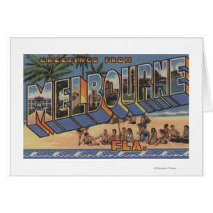 Melbourne, Florida - große Buchstabe-Szenen